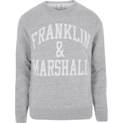 Dark grey Franklin & Marshall sweatshirt